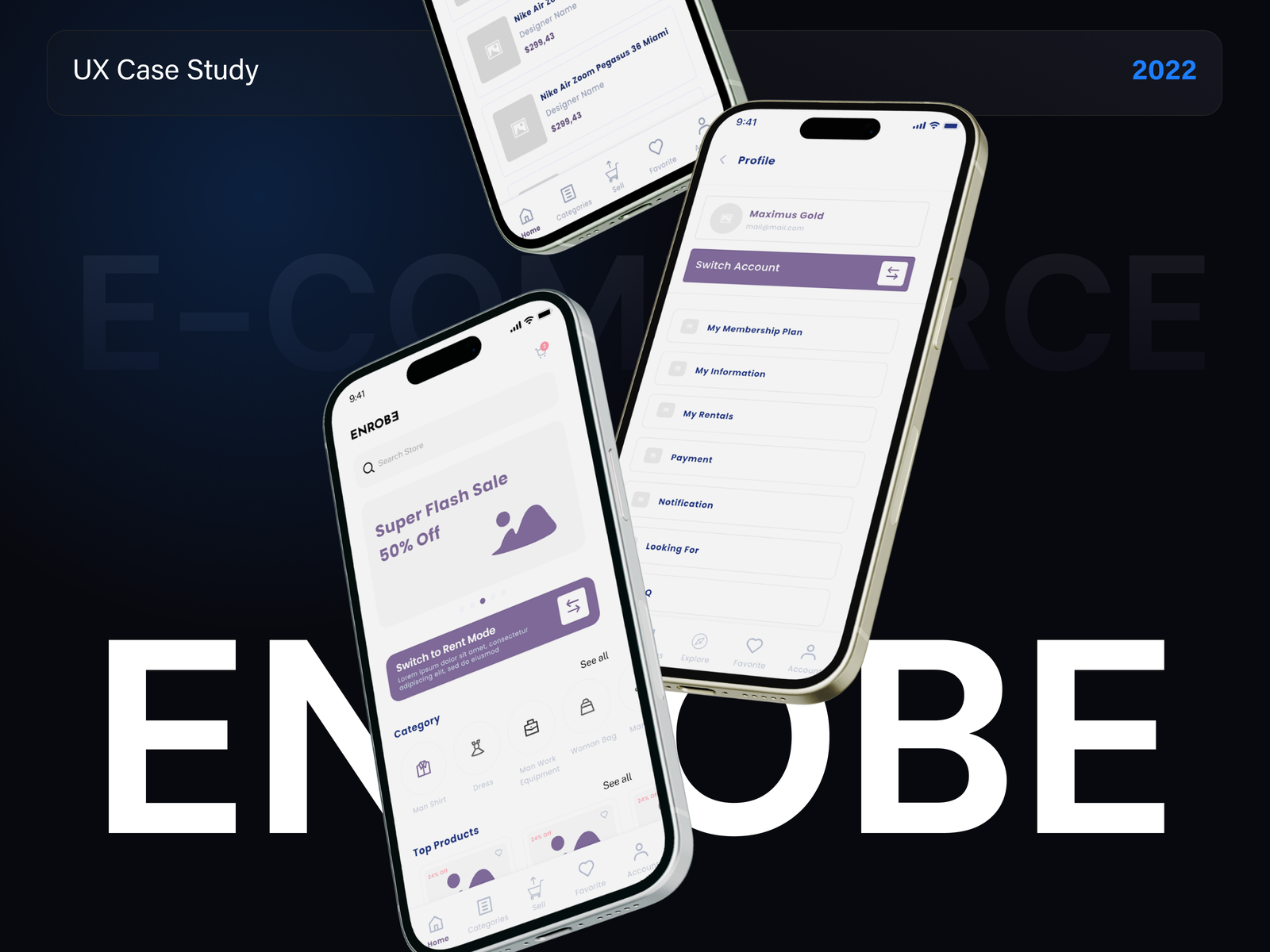 Enrobe - Ecommerce Store Web & App